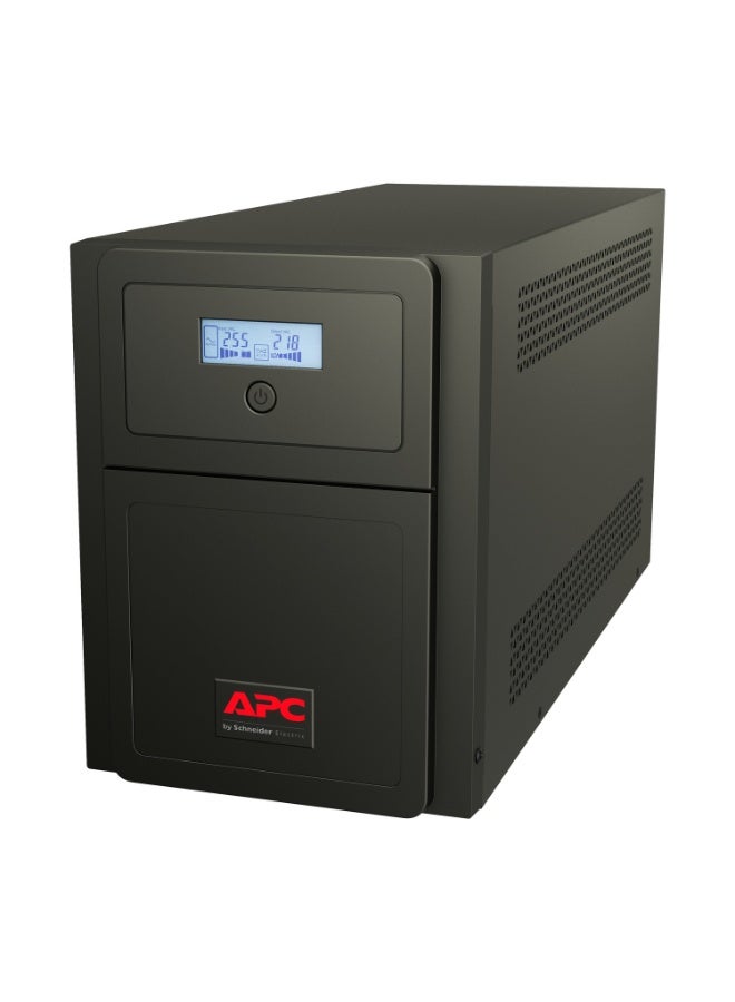 APC SMV3000AI-MSX | APC Easy UPS 1 Ph Line Interactive, 3kVA, Tower, 230V, 6 Universal outlets, AVR, LCD - Image 1
